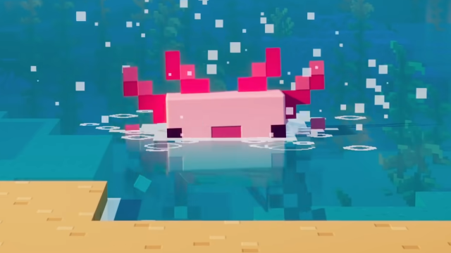 Minecraft | How to Tame an Axolotl