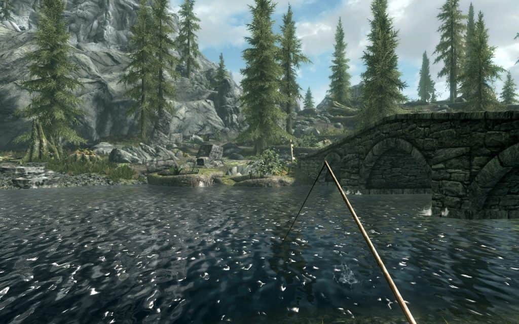Skyrim gets another new edition — this time, with fishing - Polygon