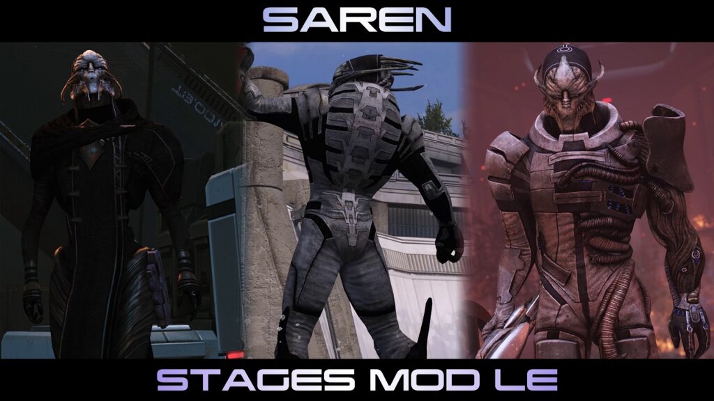 Saren stages mod Mass Effect 1