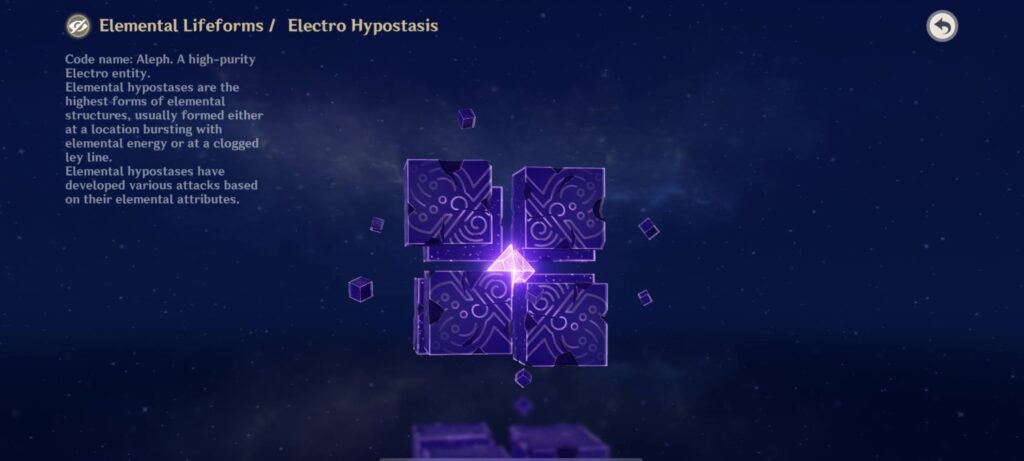 Electro Hypostasis - Genshin Impact