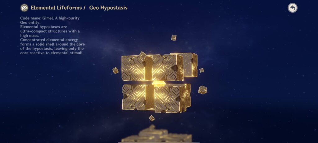 Geo Hypostasis - Genshin Impact