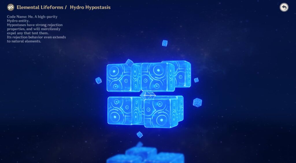 Hydro Hypostasis - Genshin Impact
