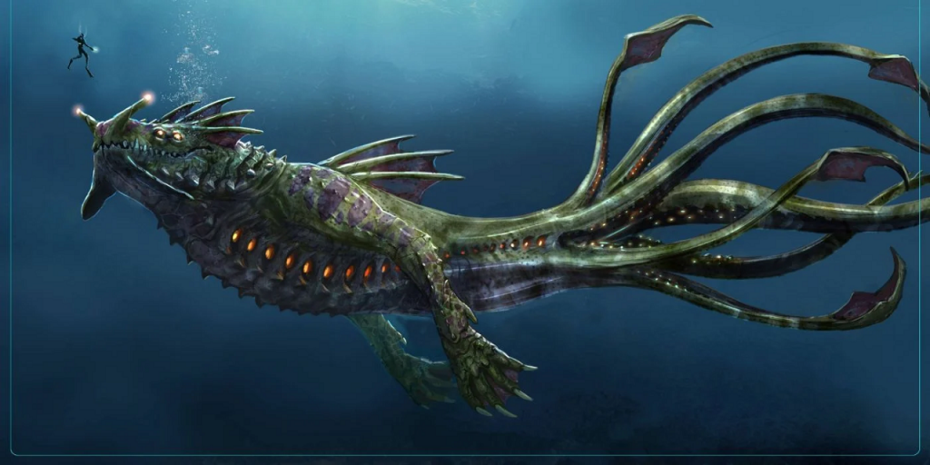 Subnautica's Leviathans Sea Dragon