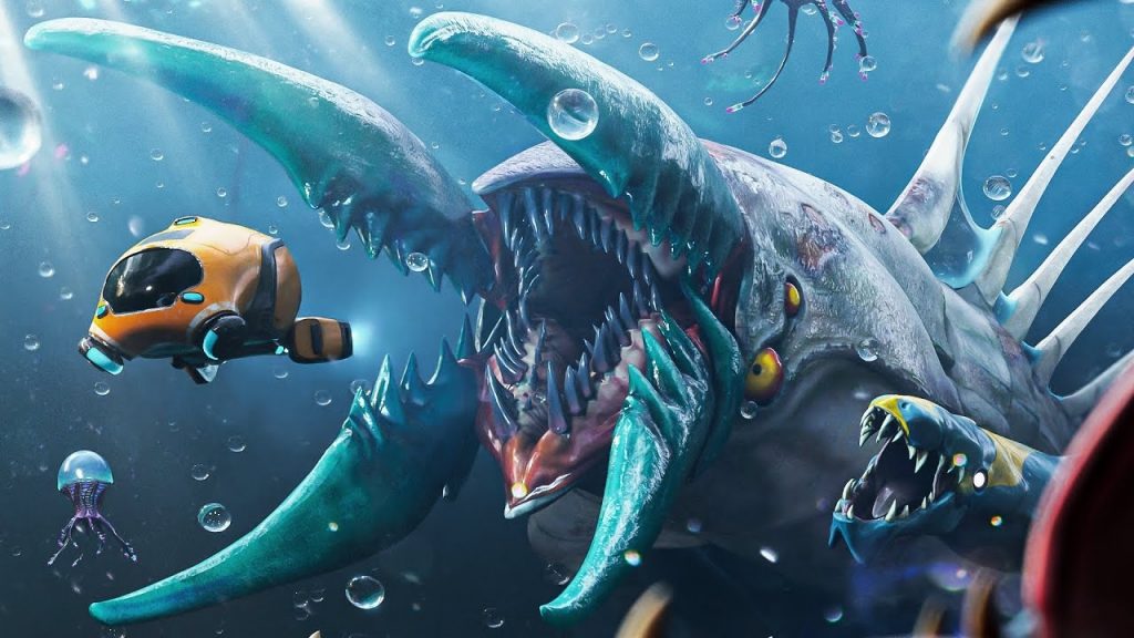 Subnautica's Leviathans void chelicerate