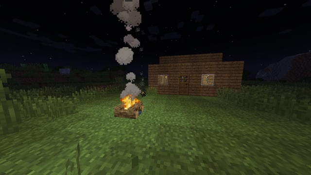 Minecraft | How to Put Out Campfire