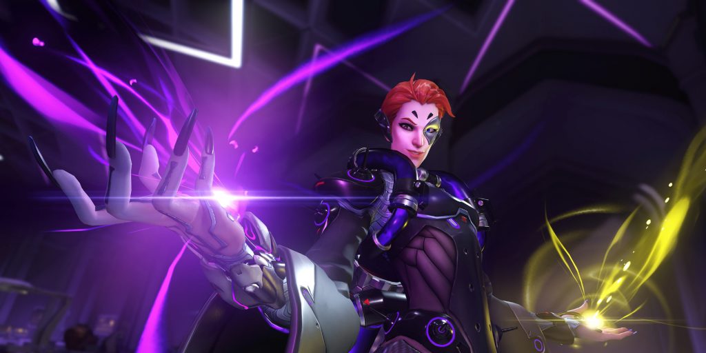 Moira is the one of the best overwatch characters