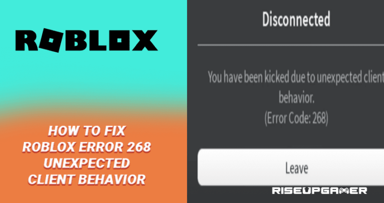 How To Fix Roblox Error 268 - Unexpected Client Behavior