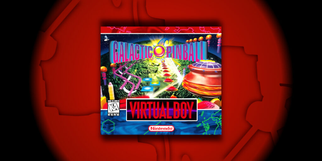Galactic Pinball on Virtual Boy