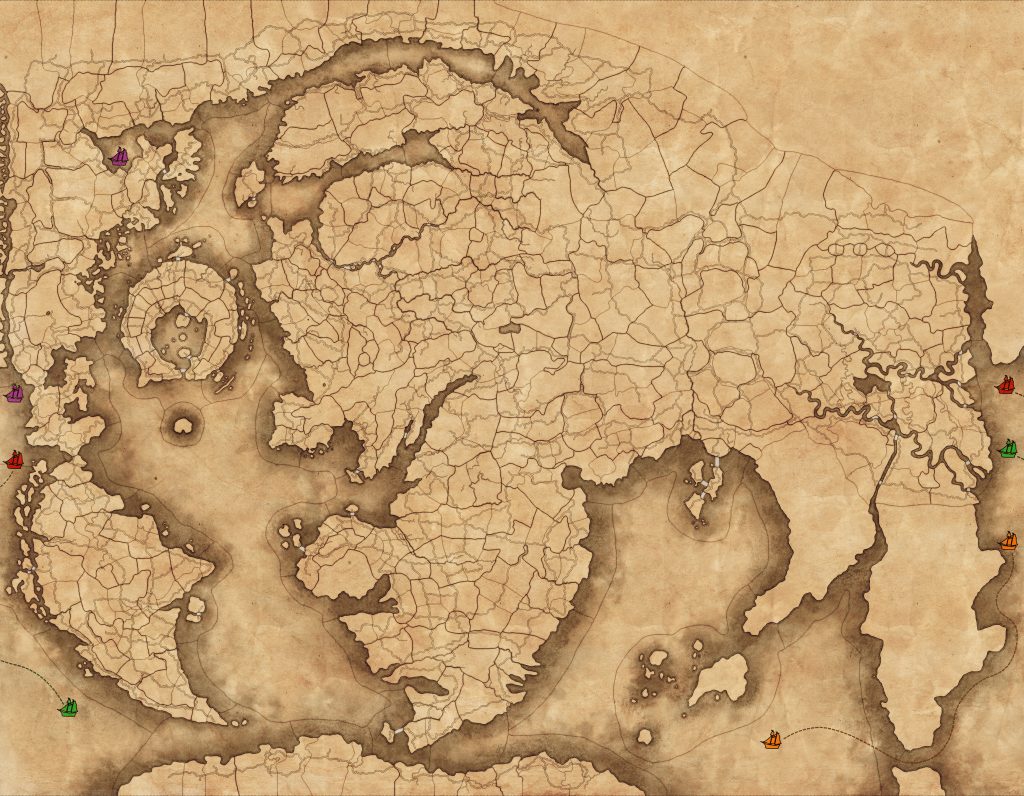 warhammer 3 immortal empires map sea lanes
