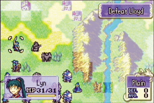 Fire Emblem: The Blazing Blade is the first of all Fire Emblem games to release in the west