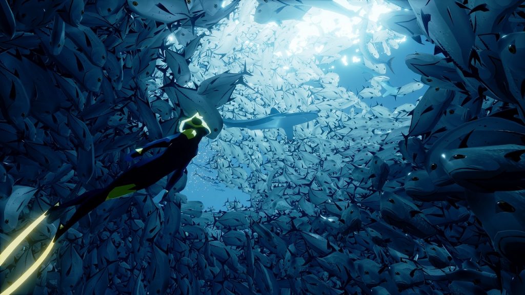 ABZÛ's exploration of the ocean depths makes it one of the best cozy games on Nintendo Switch