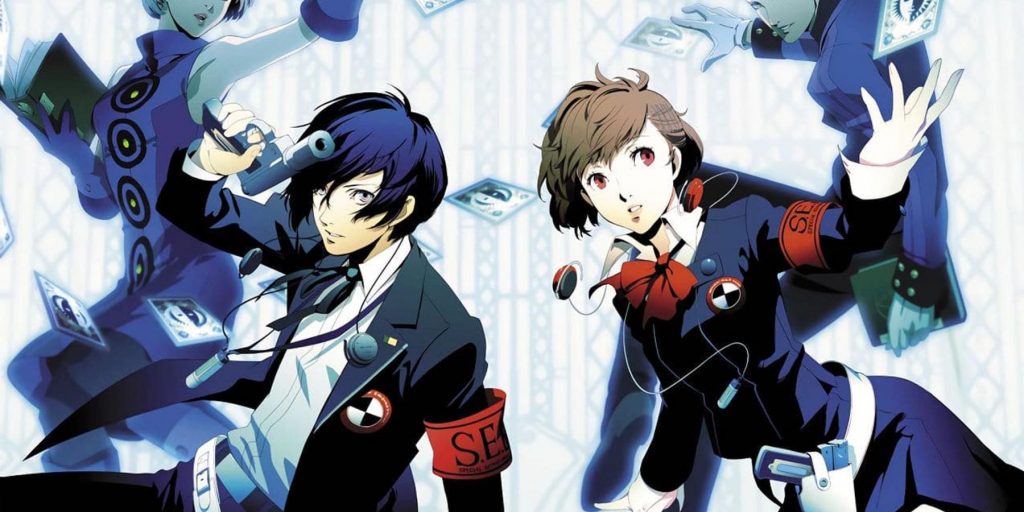 the male and female protagonist in persona 3 portable