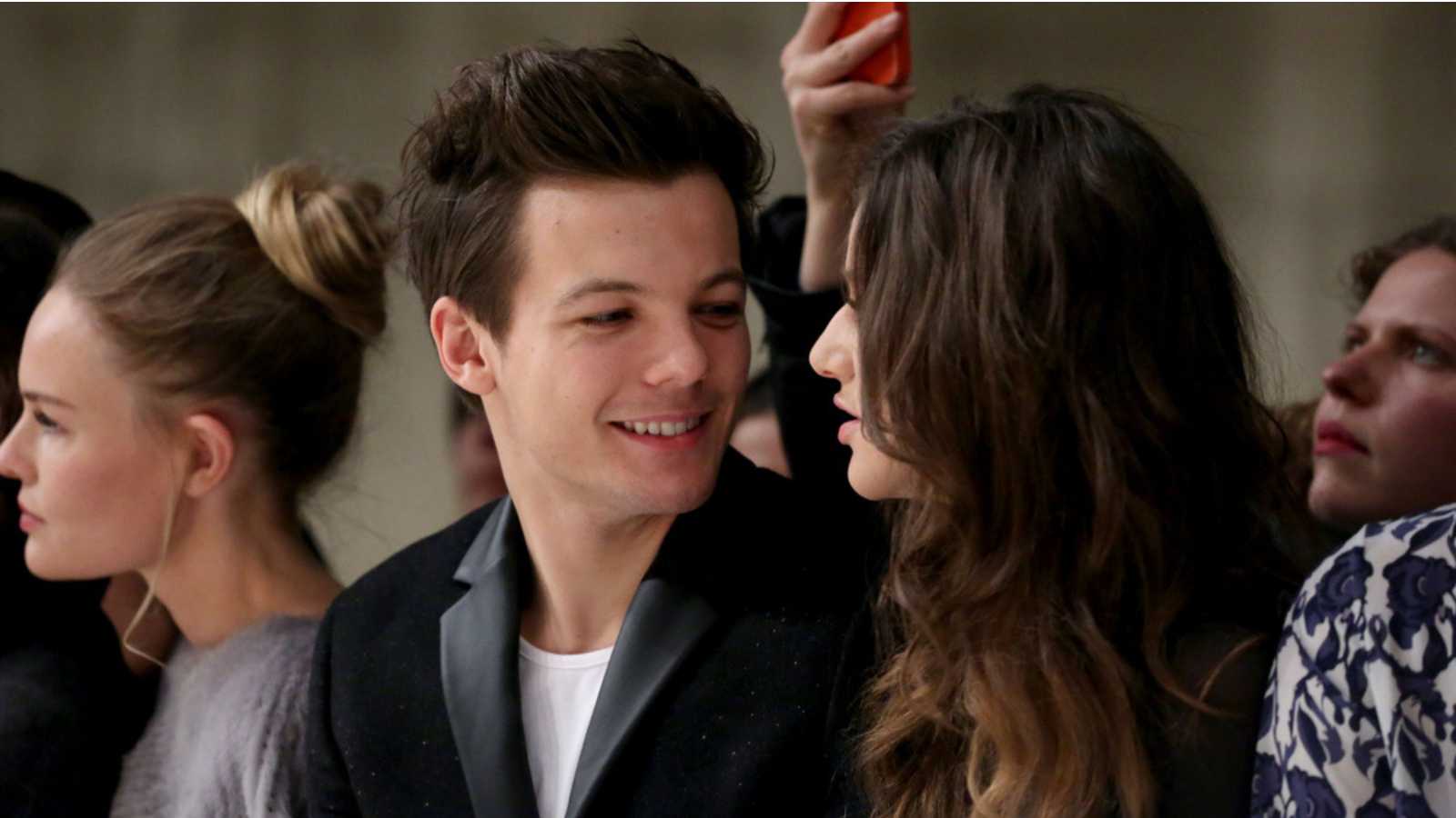 <b>Louis</b> <b>Tomlinson</b> and girlfriend <b>Eleanor</b> <b>Calder</b> at the Unique show as part of...