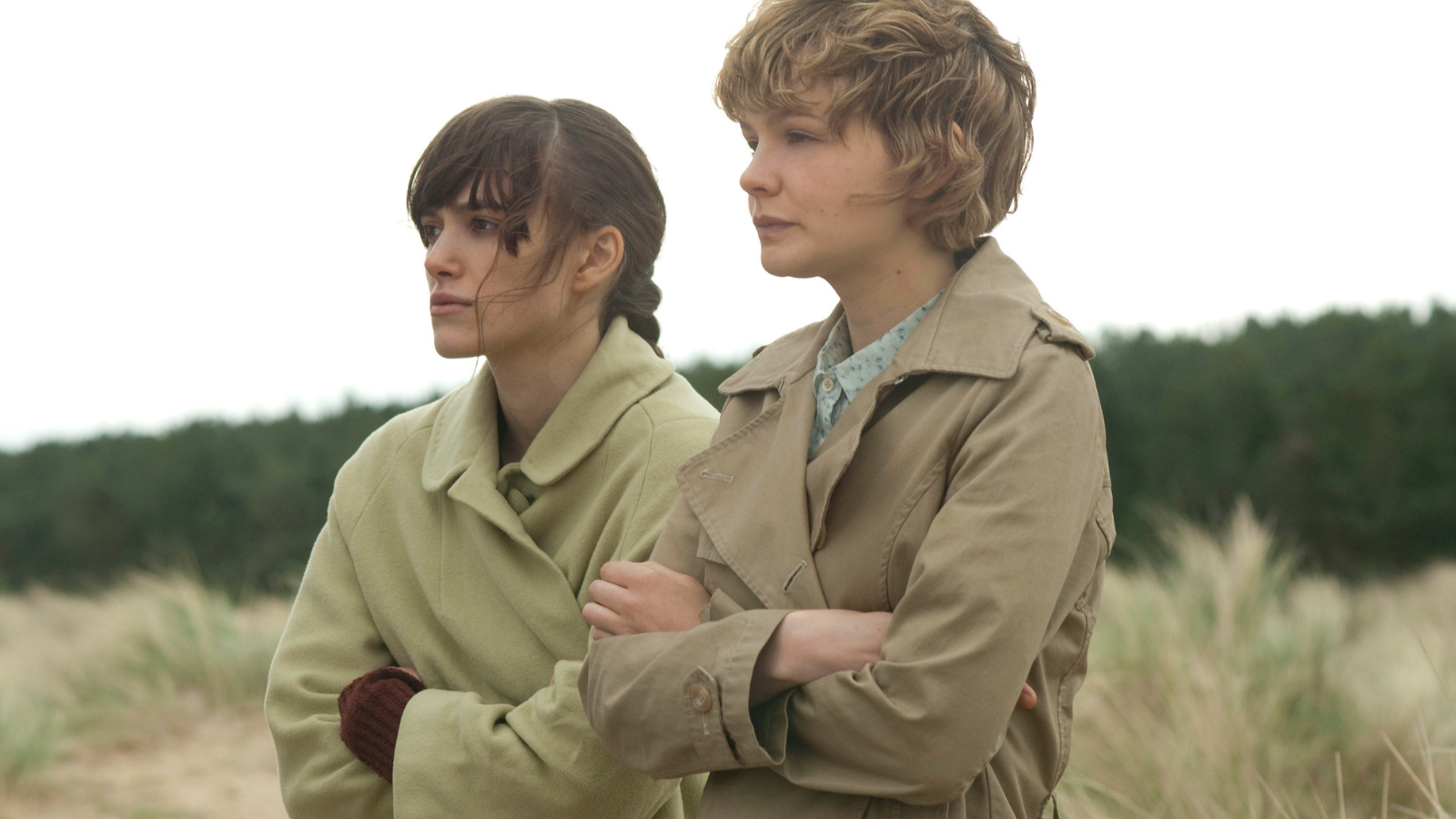 Never Let Me Go Keira Knightley and Carey Mulligan