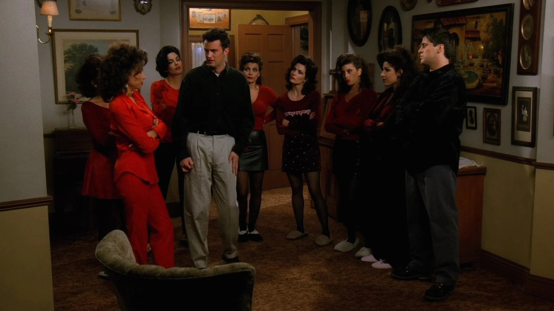 The One Where Chandler Can't Remember Which Sister