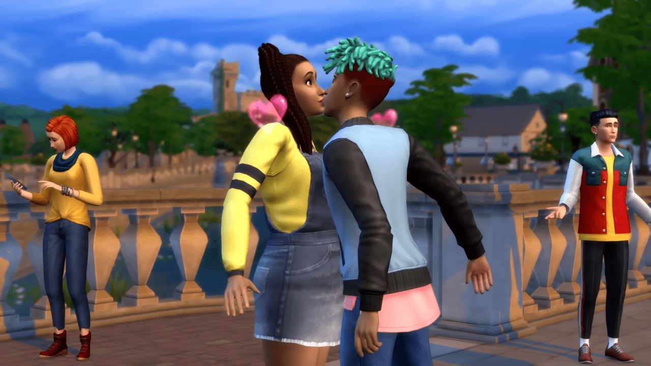 Khám phá nụ hôn đại học trong The Sims 4