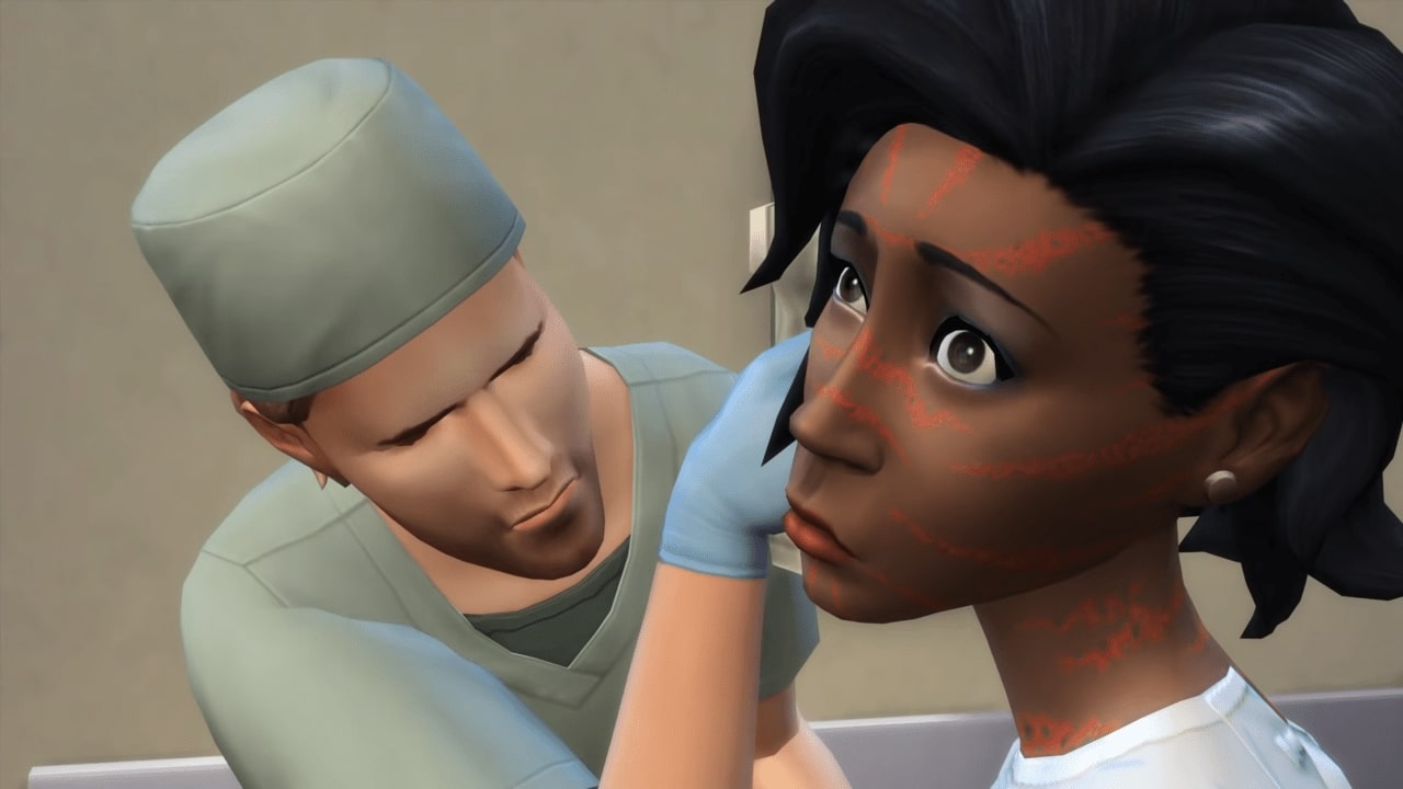 Sự nghiệp của bệnh viện nơi làm việc The Sims 4