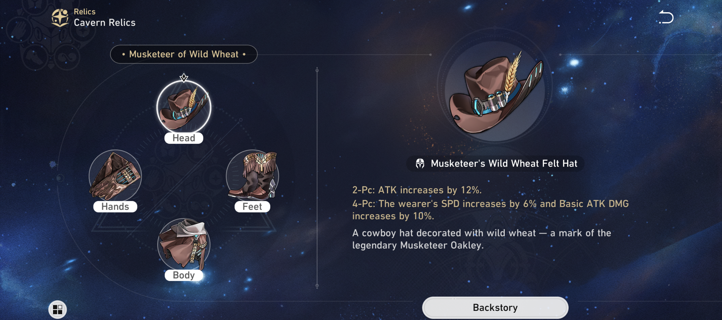 Musketeer of Wild Wheat Relic