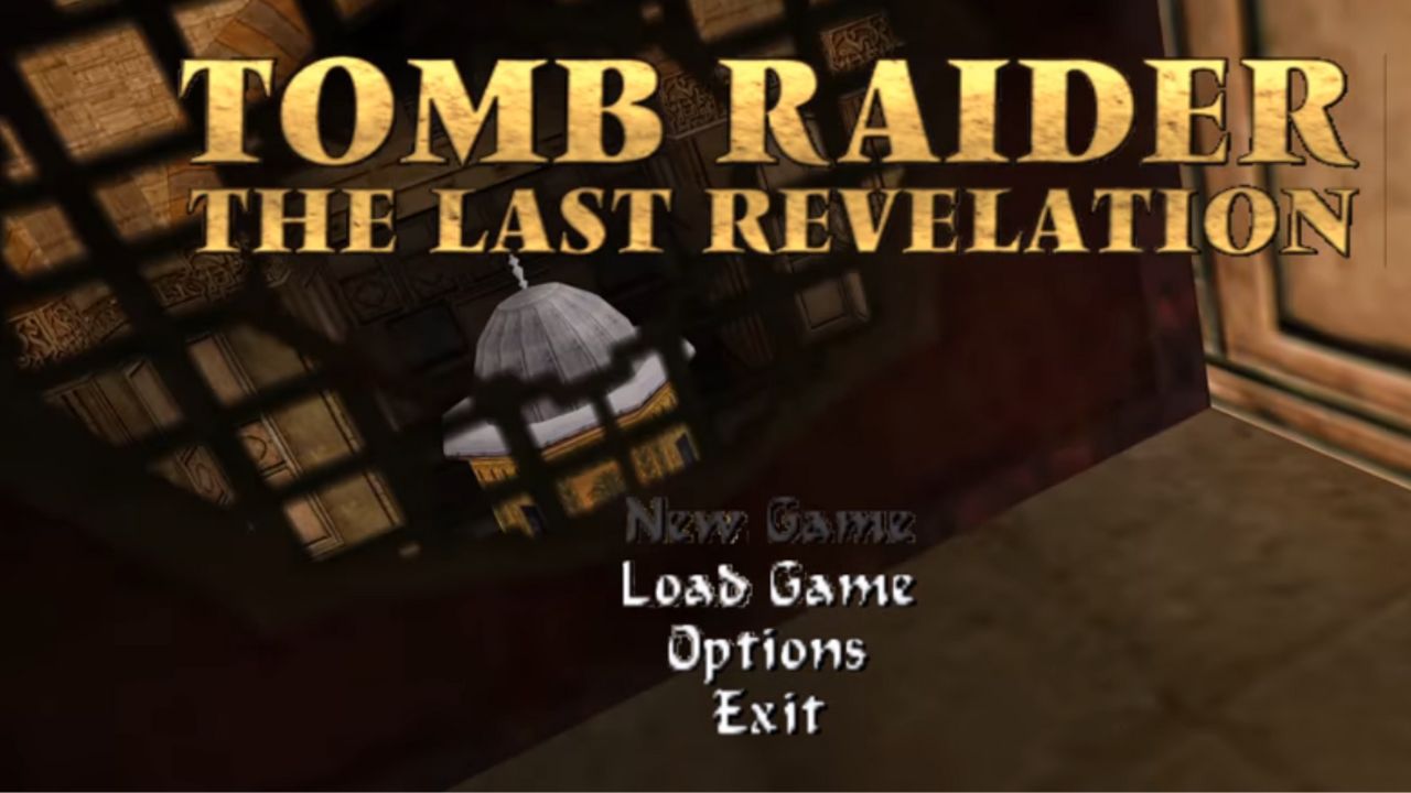 Tomb Raider 4: The Last Revelation loading screen
