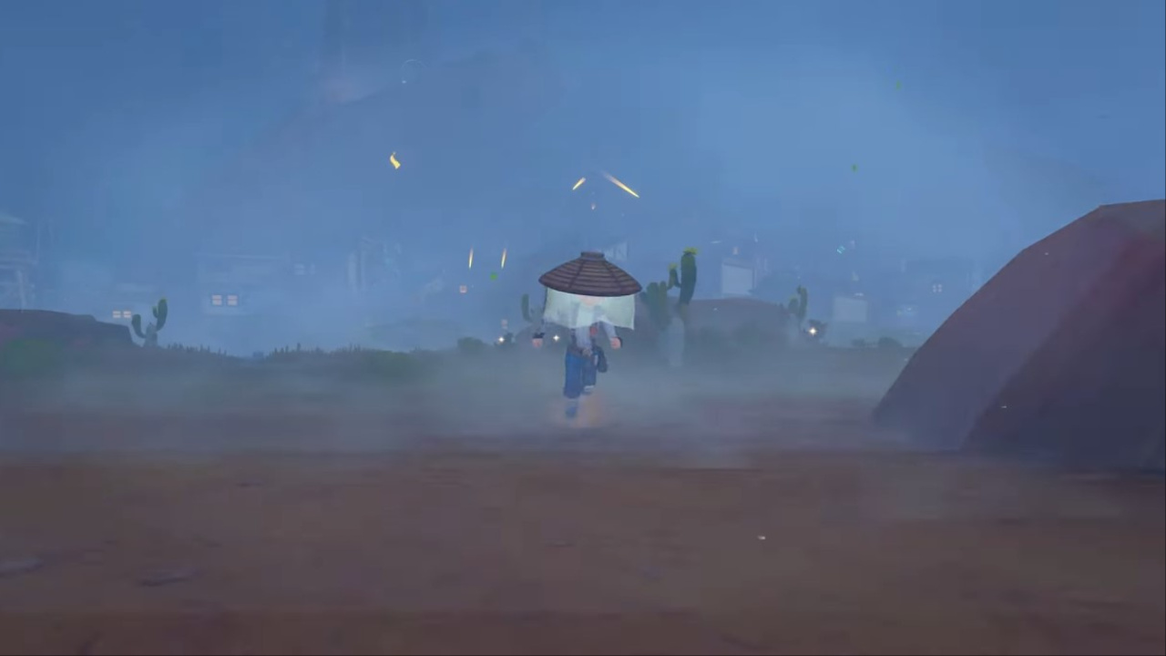 My Time at Sandrock, Sand Hat in the Storm