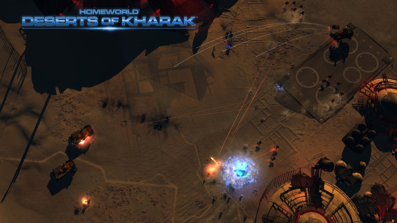 Homeworld Deserts of Kharak combat
